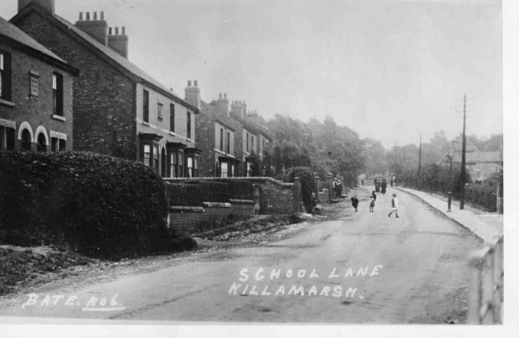 School Lane now Sheffield Road after 1917 and before November 1925