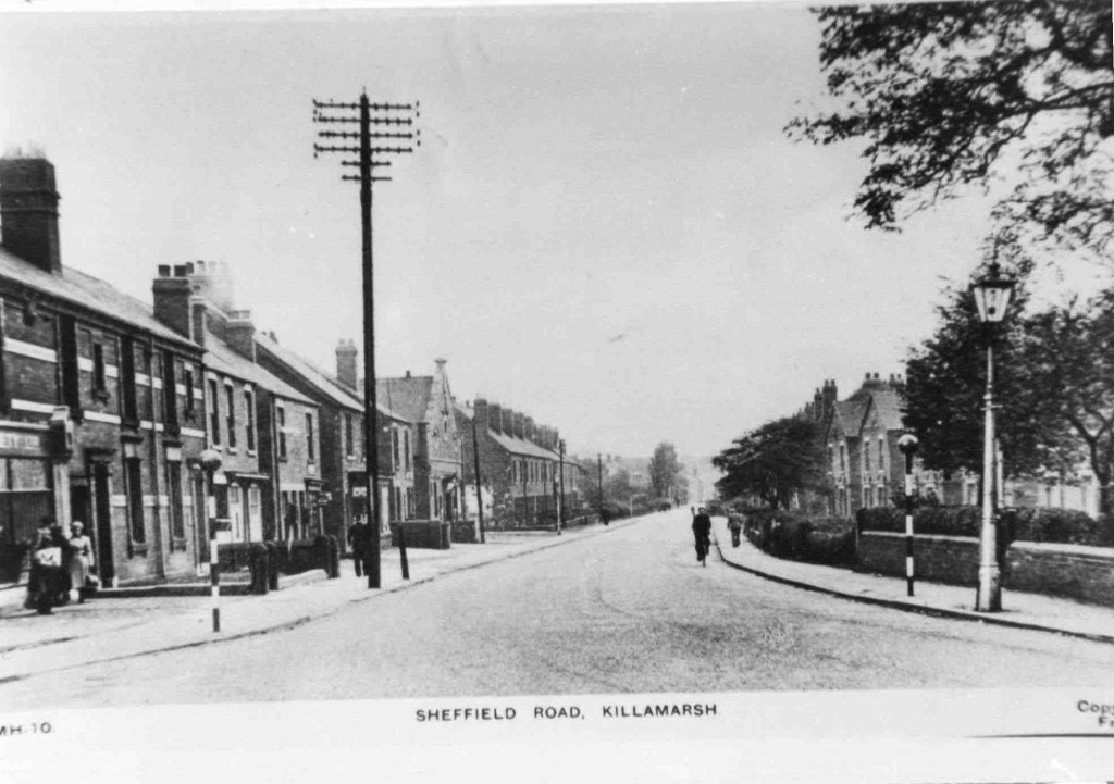 Sheffield Road at the junction with Bridge Street. Photo courtesy of